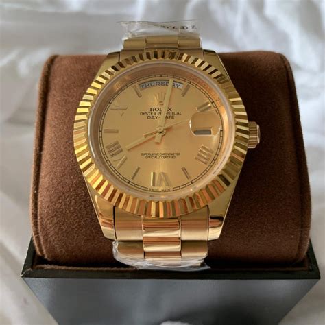 rolex day date vollgold preis|Rolex dial.